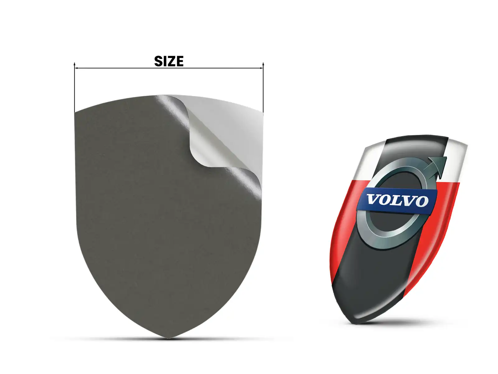 Volvo Pegatinas Auto Grandes Resistentes Alta Calidad 